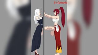 Mirajane Strauss and Erza Scarlet [Sr.Cansado]