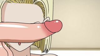 Android 18 Anal Creampie [Aditya draws]