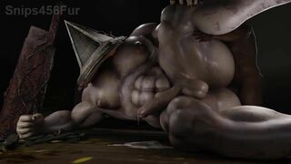 Pyramid Head – Side-fuck