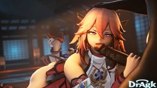 Yae Cock Worship [Dragk]