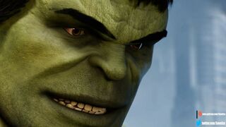 Black Widow And Hulk Smash [SaveAss]