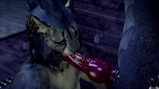 [The Elder Scrolls] Argonian x Khajiit [TwitchyAnimation]
