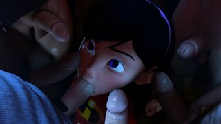 Violet Parr – Blowbang [Niisath]