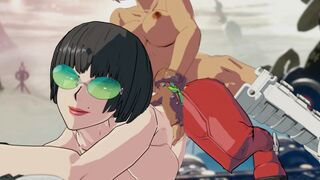 I-No VS Giovanna [4K][Lewdhyl]