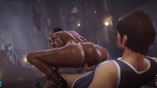 Sheva Alomar Squat Riding