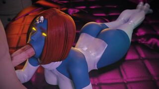 Mystique X-Men [White][Bouquetman][4K]