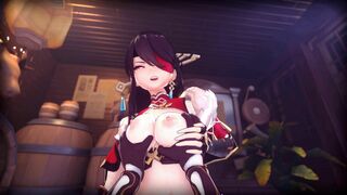 Sex with Captain Beidou (Bad Ending) – Genshin Impact