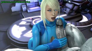 Samus Blowjob Queen [TheNewVice]