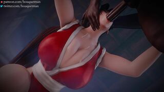 Mai Shiranui tests out some BBC Part 1. [Bouquetman}