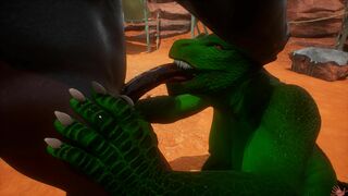 Lazra Big Green Tits