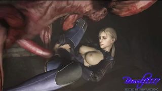 Jill Valentine Fucked by a Licker – Beowulf1117