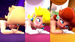 Princesses From Behind [onmodel3d]