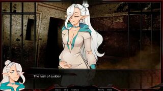 Ravager Pregnant Heloise Blowjob Scene