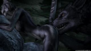 Khajiit Fucked in the Ass by a Werewolf – Comandorekin