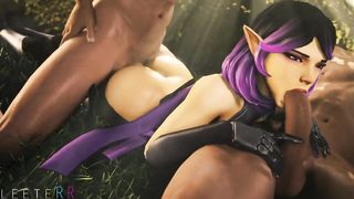 Paladins Skye Forest Threesome Sex – Leeterr
