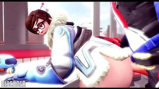 Soldier 76 Fucks Mei in the Ass – DisCodeR