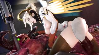 Overwatch Mercy Taming the Demon – Darsovin