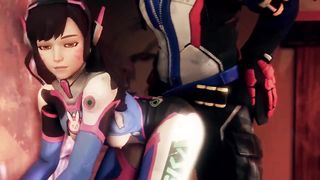 D.Va Entertaining Soldier 76 and Friends – Kawaii Detective Enthusiast
