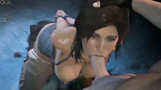 Lara Croft Bondage Blowjob – Quilsfm