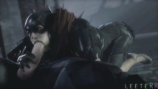 Batgirl Sucks Batman’s Dick – Leeterr