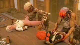 Ciri and Triss Monster Fuck – Darktronick