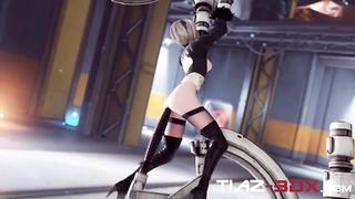 Calibrating 2B – Dildo Fucking Machine – Tiaz-3dx