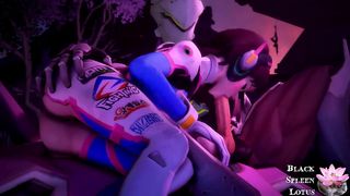 D.Va Sucks Genji Cock – Black Spleen Lotus