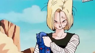 Broly and Android 18 Sex Scene  – FamousToonFacials