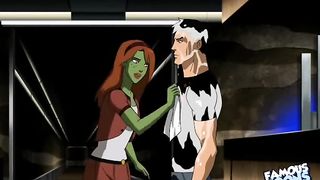Miss Martian and Superboy making dinner – FamousToonsFacial