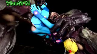 Samus Gang Banged by Huge Monsters – ViceSFM