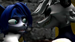 Officer Flint and  Krysta Ear punishment