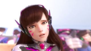D.Va Fan Service – Rule 34 – Lvl3toaster