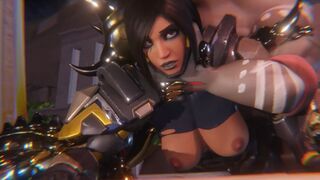 Pharah And Doomfist [Gifdoozer]