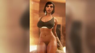 Pharah’s workout got her worked up, so….[Youngiesed]