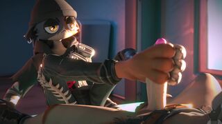 [twitchyanimation] Meow Skulls – Footjob