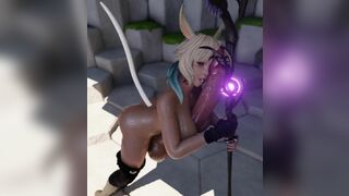 y’shtola rubbing Staff [milkygirls]