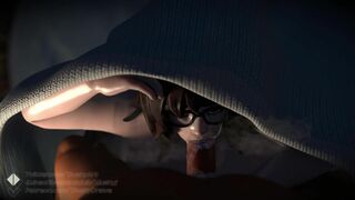 Mei’s Midnight Mess [Messy Blowjob]