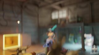 Anal Widowmaker with Futa JunkerQueen
