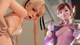 Fuckdoll Academy – Dva and Marie Rose PMV HMV