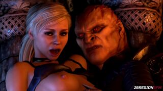 cassie cage & shao kahn