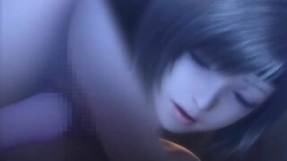 Yuffie gets BBCs and tentacles gangbang