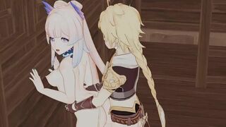 Kokomi fucked from behind