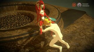 InnocentAnimation: Link and Mipha spend some time together