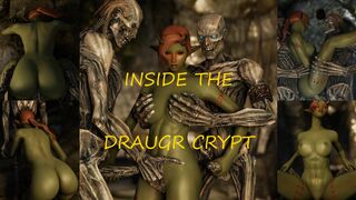 Skyrim – Inside the draugr crypt