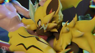 Zeraora Blowjob – [Evilbanana]