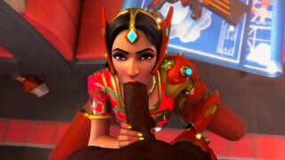 symmetra Blowjob [Blacked] [Leeterr]