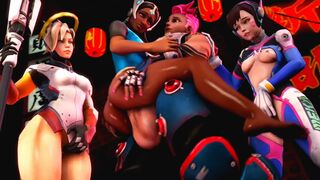 Zarya fucks Symmetra [Nyl]