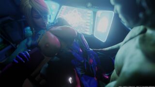 Samus enjoys some downtime between missions.[Savagecabbage]