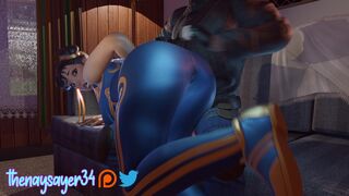 Chun Li – Spanking