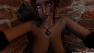 Triss offers to show the goods, but…[Savagecabbage]